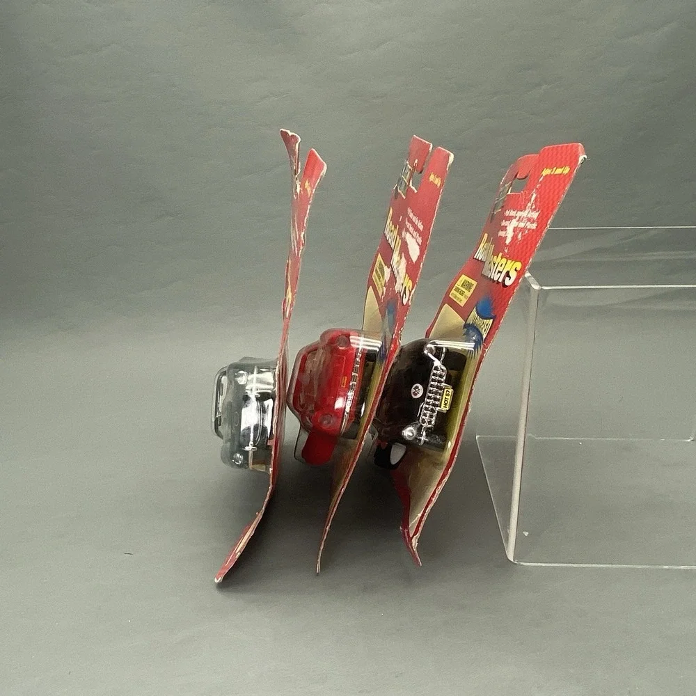 Maisto Mighty Motors Road Masters Motorized Pull‎ Back Diecast Car Lot of 3